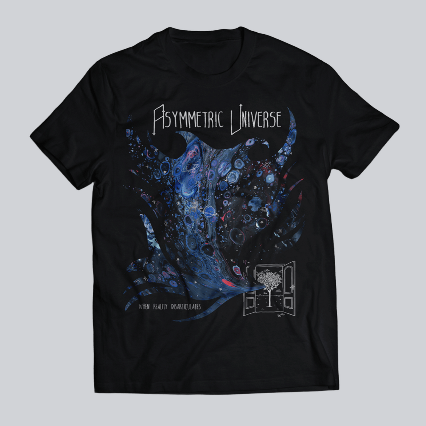Asymmetric Universe - "Reality" T-Shirt