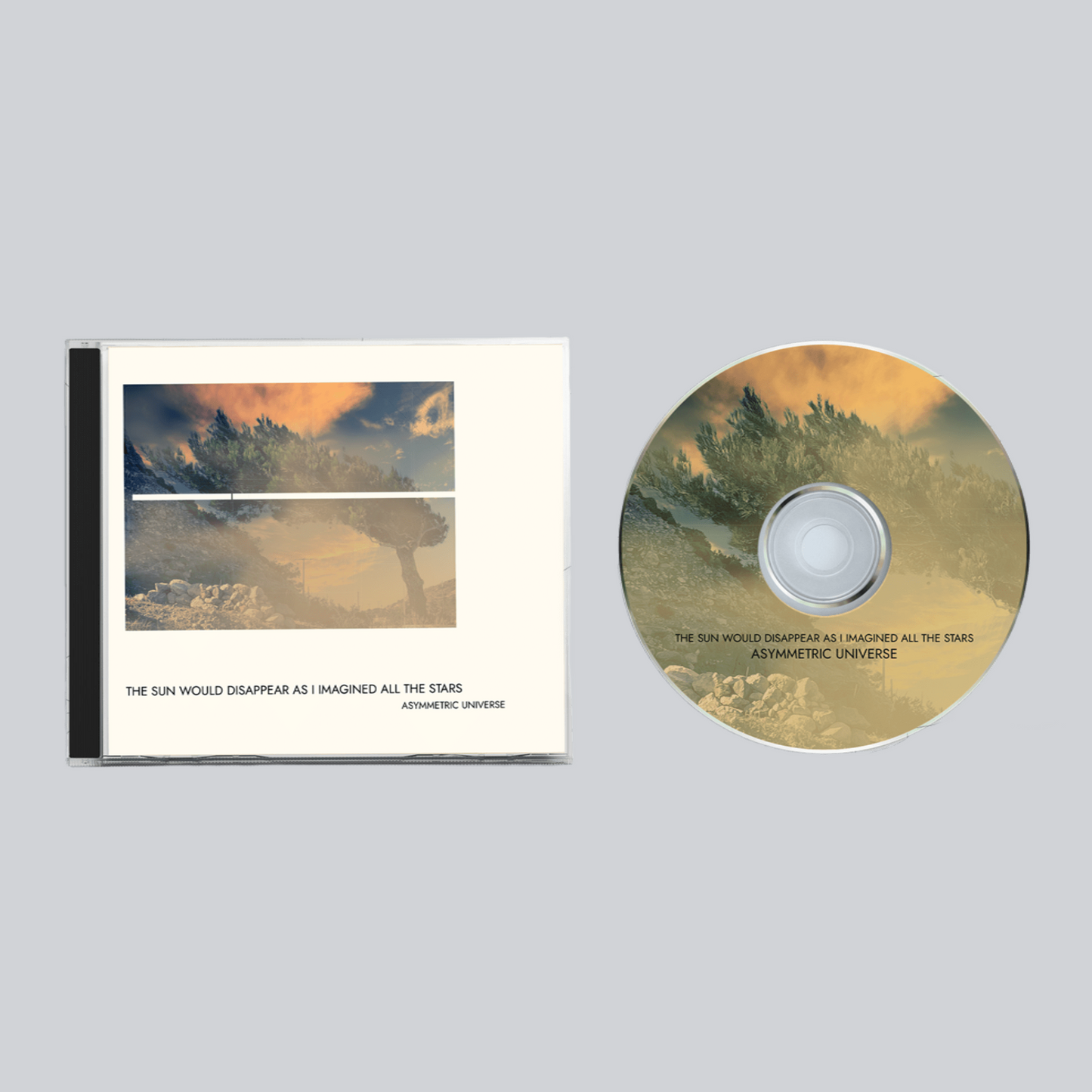 Asymmetric Universe - "The Sun Would Disappear As I Imagined All The Stars" EP (Jewel Box)