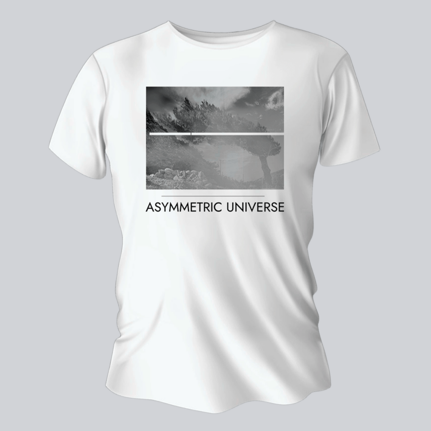 Asymmetric Universe - "Minimal Sun" T-Shirt