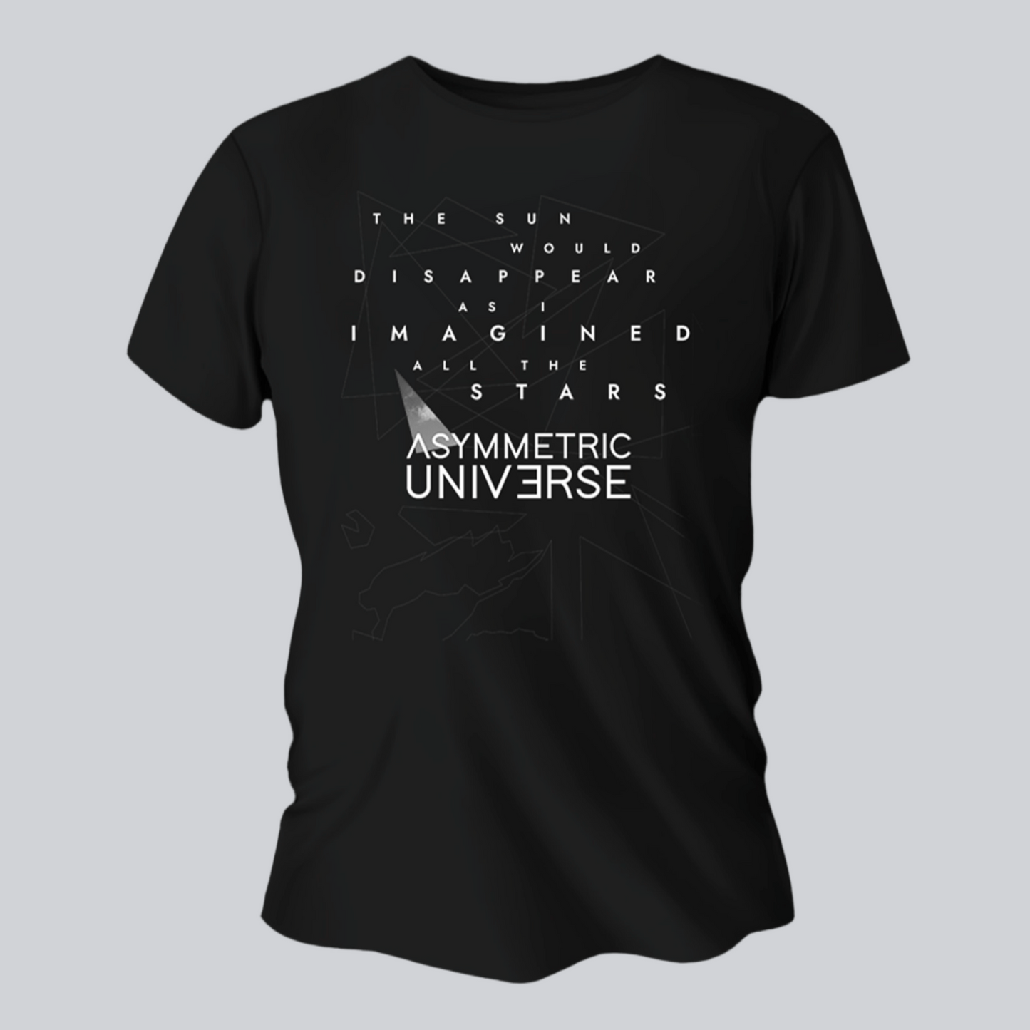 Asymmetric Universe - "Black Sun" T-Shirt
